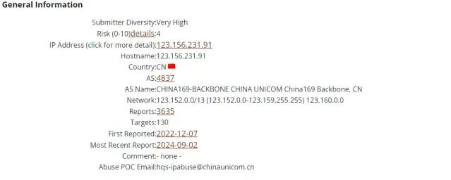 Attack Observation - First Honeypot Attack Observation